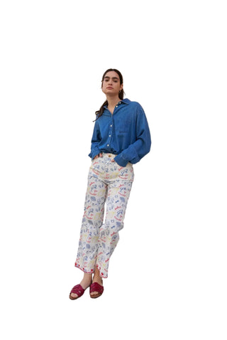 Pantalon imprimé dolce vita