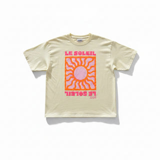 Tee shirt soleil jaune