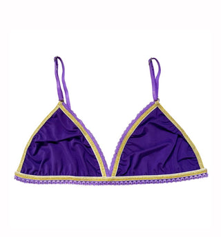 Haut de maillot de bain violet