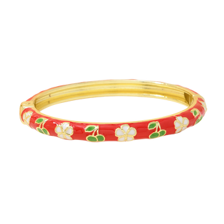 Bracelet rouge cerise rouge