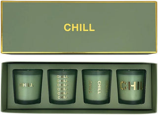 Coffret bougies Chill
