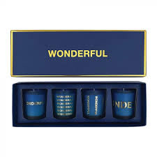 Coffret bougies Wonderful