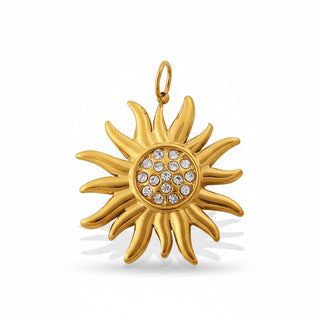Charms soleil strass