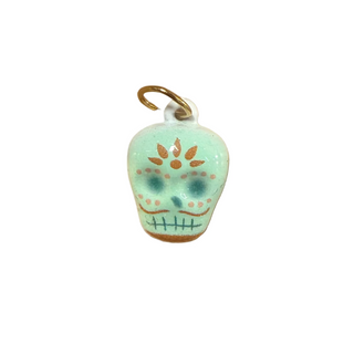 Charms skull vert