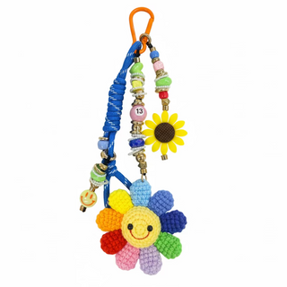 Grigri fleurs multicolors