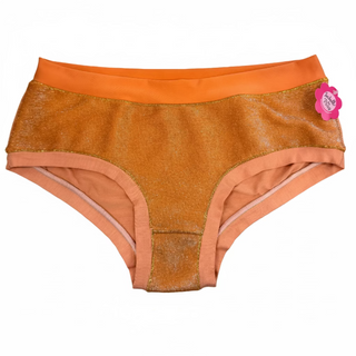 Culotte lurex orange