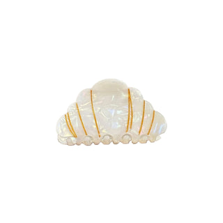 Pince croissant blanc pm
