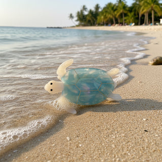 Pince tortue bleue