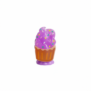 Pince cupcake mauve