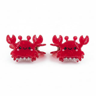 2 pinces crabe rouge
