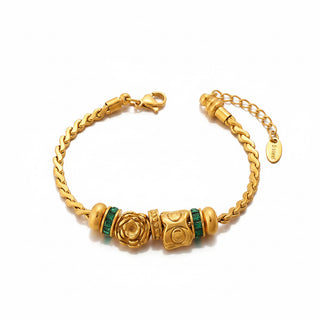 Bracelet charms fleur