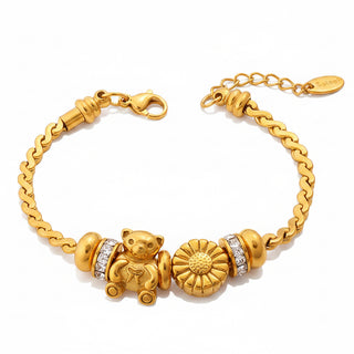 Bracelet charms ourson