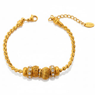 Bracelet charms strass