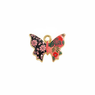Charms papillon rouge