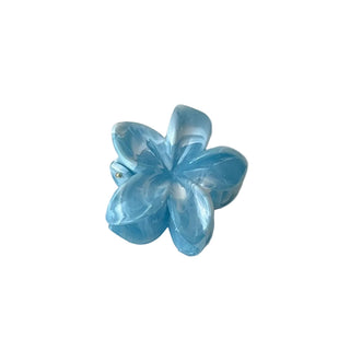Pince tiaré bleu