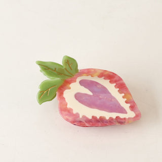 Pince fraise rose