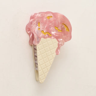 Pince glace rose