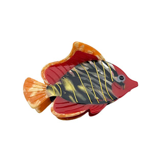 Pince poisson rouge&noir