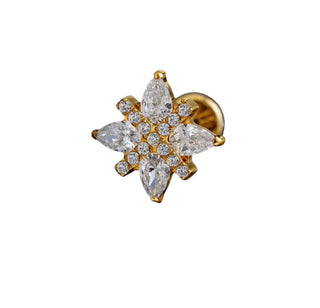 Piercing étoile polaire - Titane