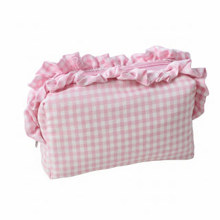 Pochette vichy rose