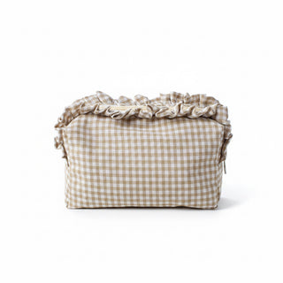 Pochette vichy beige